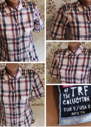 Женская рубашка с коротким рукавом,  женская рубашка в клетку, блузка , распродажа, женская обувь, женская одежда