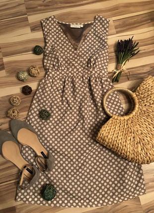 Плаття в горох, підійде для вагітних 👗 jojo maman bebe (великобританія🇬🇧)