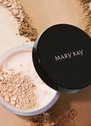 Шелковистая рассыпная пудра мери кей mary kay