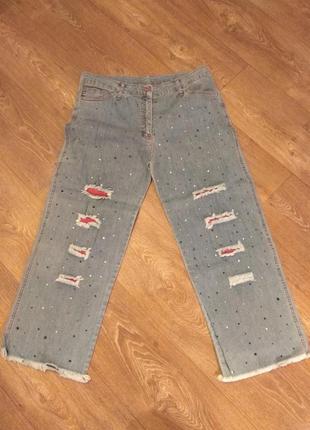 Джинсы magia с камнями