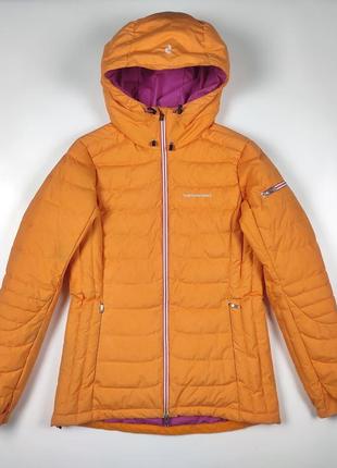 Пуховая лыжная куртка peak performance mammut