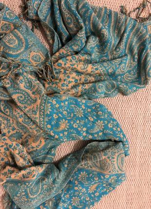 Кашемировый палантин пашмина платок