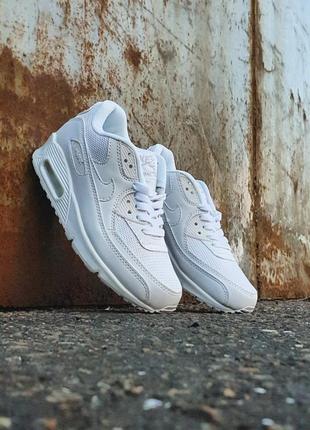 Nike air max 90 •white•8 фото