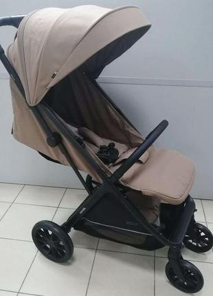 Прогулянкова коляска carrello nero (каррелло неро) crl-5514 melon beige (бежевий колір)