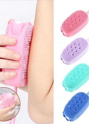 Силіконовий чохол на мило bubbles bath brush