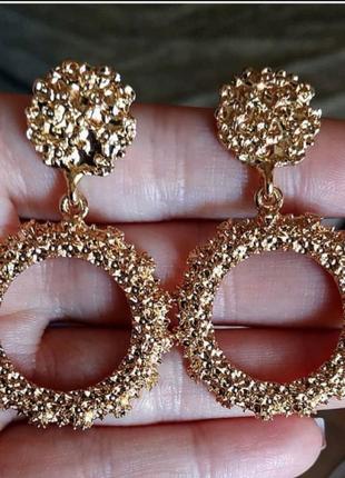Сережки у стилі zara золото сережки сережки вінтаж