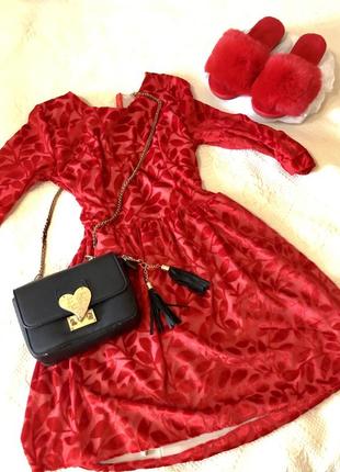 Сукня червоне3 фото