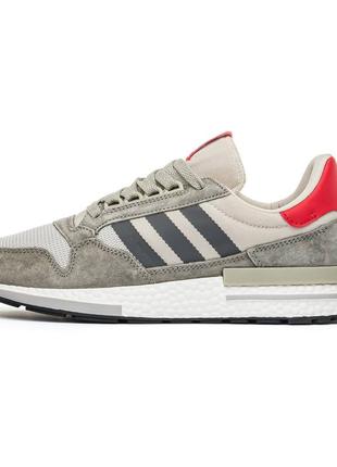 Adidas zx 500 grey4 фото