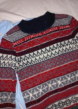 Мужской вязаный свитер