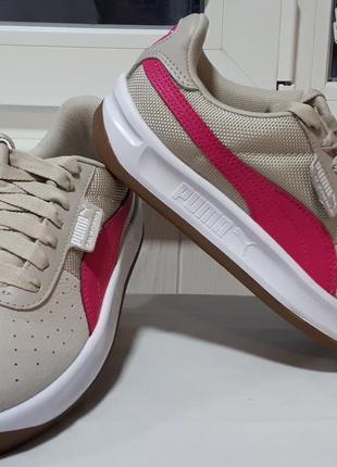 Кожаные кроссовки puma california 7 (евро 37,5)