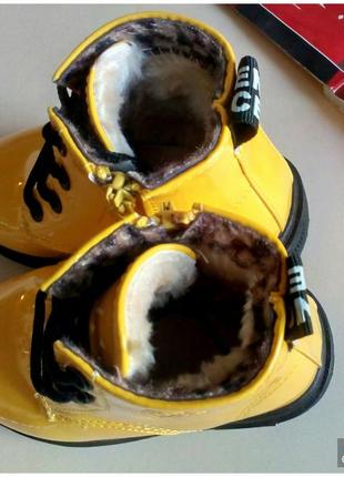 Стильные лаковые ботинки д. мартин 3