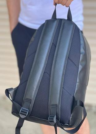 Рюкзак под кожу черный мужской / женский спортивный / школьный / для студентов2 фото