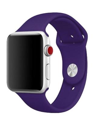 Спортивний ремінець кольору "ультрафіолет" для apple watch 38/40 мм