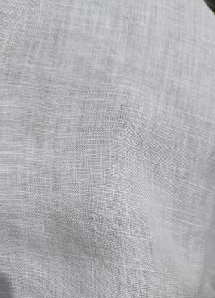 Сорочка льон блузка блуза лен льняная свободная прямая крой оверсайз7 фото