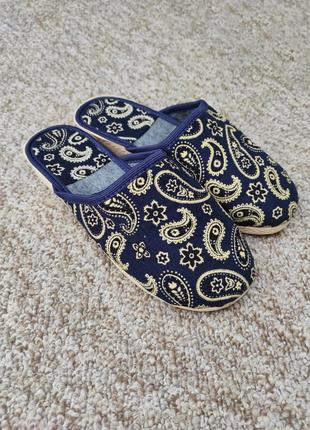 Тапочки женские белистая украинская, легкая литая подошва. классические тапочки