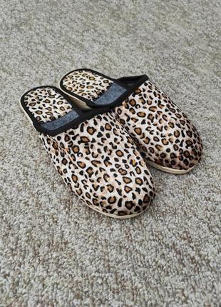 Тапочки женские белистая украинская, легкая литая подошва. классические тапочки