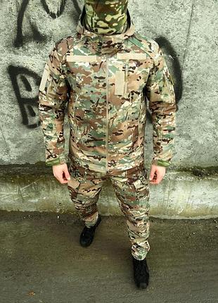 Тактический комплект soft shell  single sword мультикам весна\осень