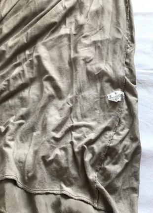 Шелковое длинное платье шелк италия silk мокко тауп6 фото