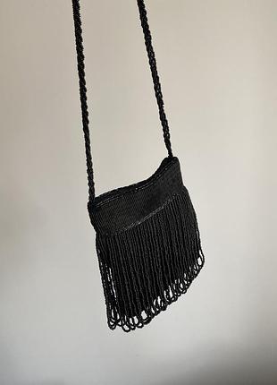 Стильна сумка гаманець з бісером