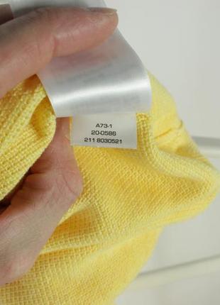 Яскравий брендовий джемпер gant cotton pique yellow jumper10 фото