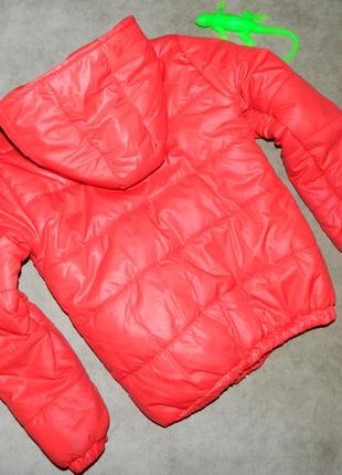 4-4 лет куртка детская демисезонная красная на мальчика2 фото