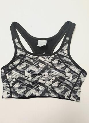 Топ спортивний чорно білий