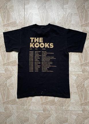 Футболка rare the kooks band tee vintage rock english tour big logo iron maiden slipknot metallica acdc2 фото