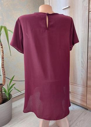 Стильная бордовая блуза new look4 фото