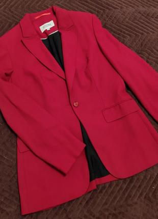 Пиджак бордовый