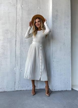 Костюм плиссе