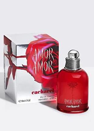 Духи cacharel amor amor туалетна вода 100 ml духи кашарель амор амор жіночий аромат amore amore амур парфум