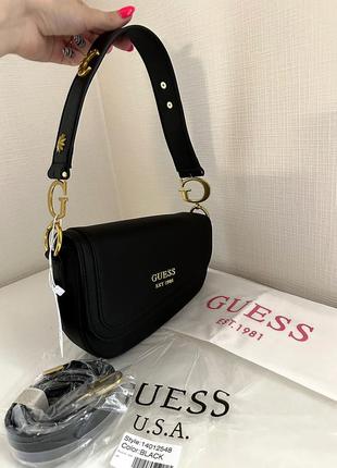 Сумка стразами guess