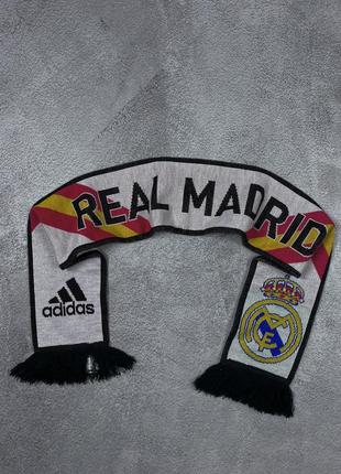 Футбольний шарф вболівальника, роза adidas real madrid1 фото