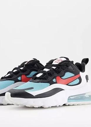 Кроссовки nike air max 270 react trainers in black