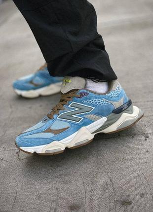 Кроссовки new balance 9060 blue