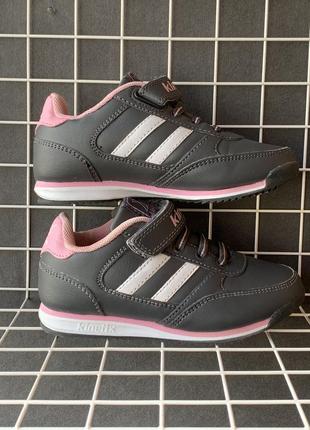 🎁розпродаж та подарунки🔥 кроссовки kinetix детские на девочку на липучке и резинке...