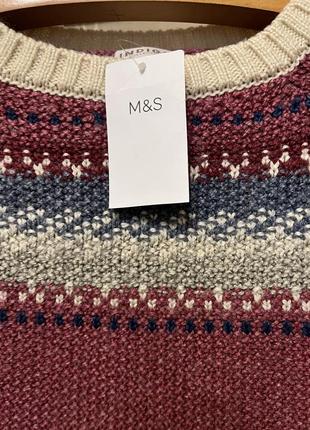 Очень красивый и стильный брендовый свитерок-оверсайз.5 фото
