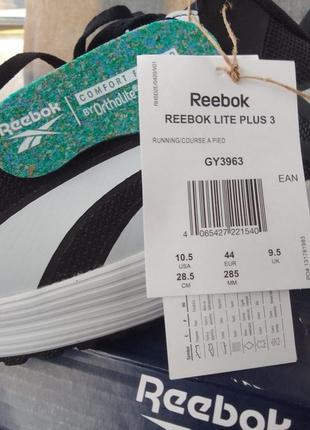 Кроссовки муж. reebok lite plus 3 gy3963 черный размер 44 (10.5 us)2 фото