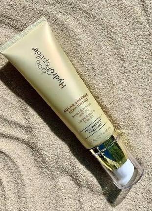 Увлажняющий и успокаивающий крем для лица, без тонального эффекта hydropeptide solar defense non-tinted spf 50