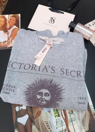 Новинка!бавовняний світшот  xs m victoria's secret оригінал6 фото