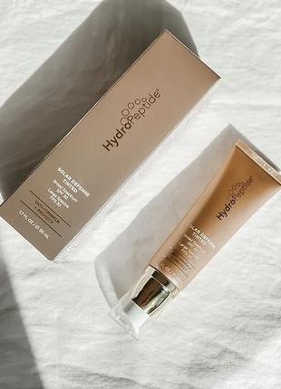 Hydropeptide solar defense spf 30 увлажняющий и успокаивающий крем для лица с spf и тональным эффектом