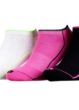 Носки lotto 3-pack 36-41 black/pink/white 13511014-11 фото