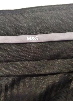 И брюки брюки, черного цвета m&amp;s на подростка парня6 фото