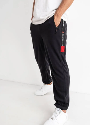 Спортивные штаны мужские с карманами двунитка 48-50,52-54,54-56 rin5037-360iве1 фото
