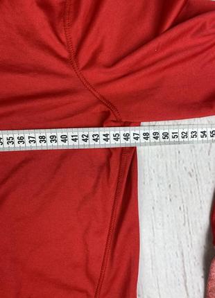 Беговая женская красная спортивная тренировочная кофта свитшот термо лонгслив under armour8 фото