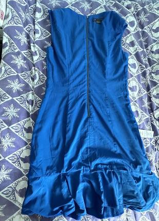 Синее платье armani exchanged7 фото