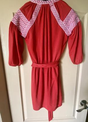 Красное платье women’secret, р. s (26), 165/88a2 фото