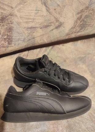 Кроссовки puma, кожаные