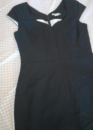 Стильное черное платье футляр h&amp;m3 фото