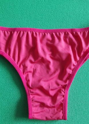 Плавки для купальника женские тонкие 46 розовый1 фото